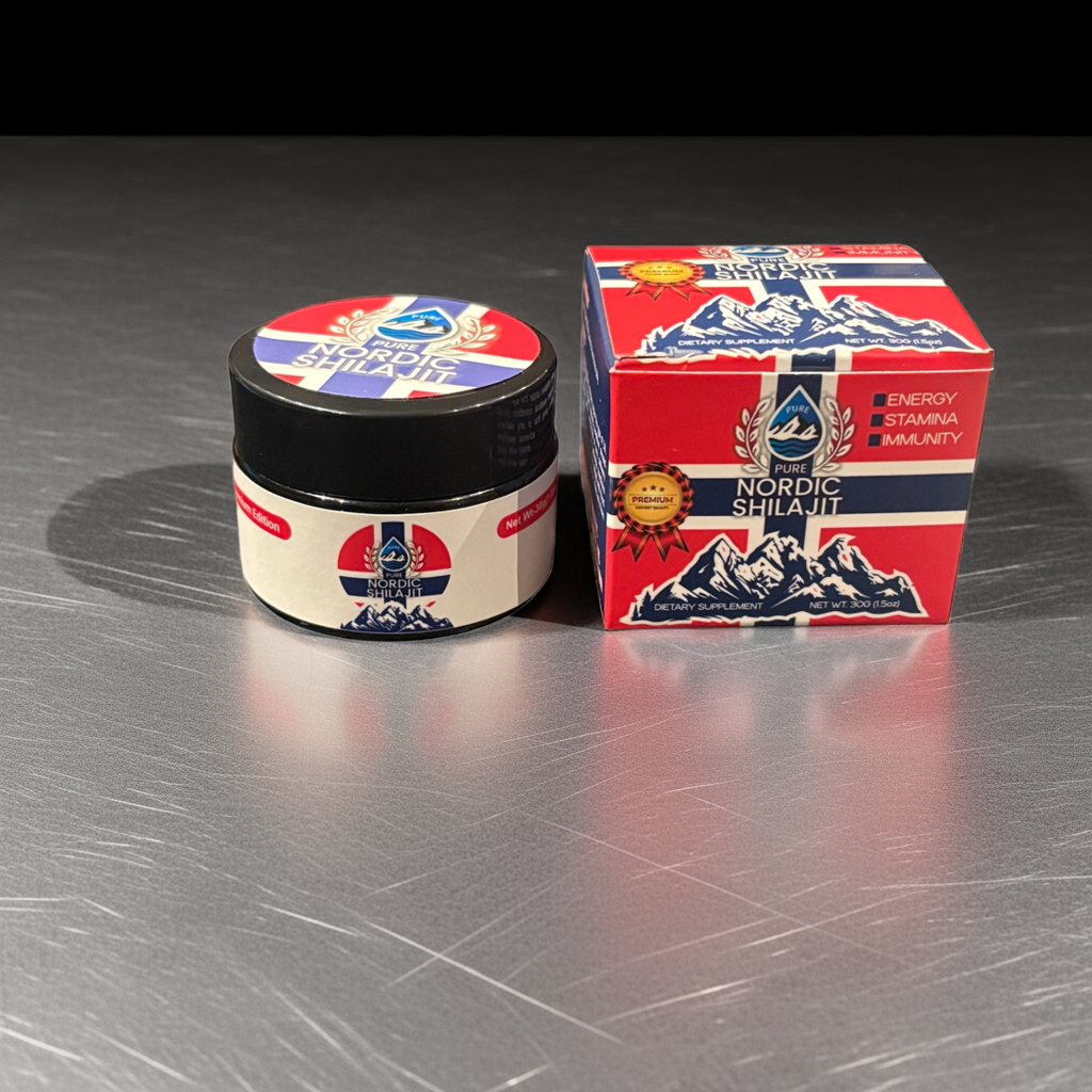 Norges meste solgte og Kundefavoritt Premium Pure Nordic Shilajit